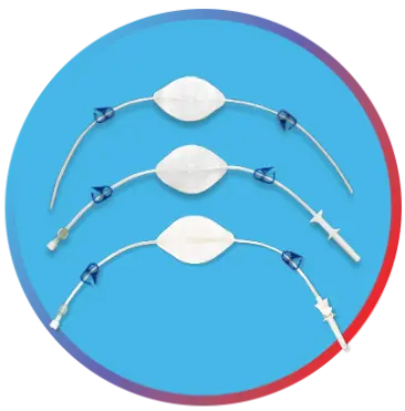 Charter Medical AccuStrain 40µm and 150µm inline cell strainer filters with tubing and pinch clamps